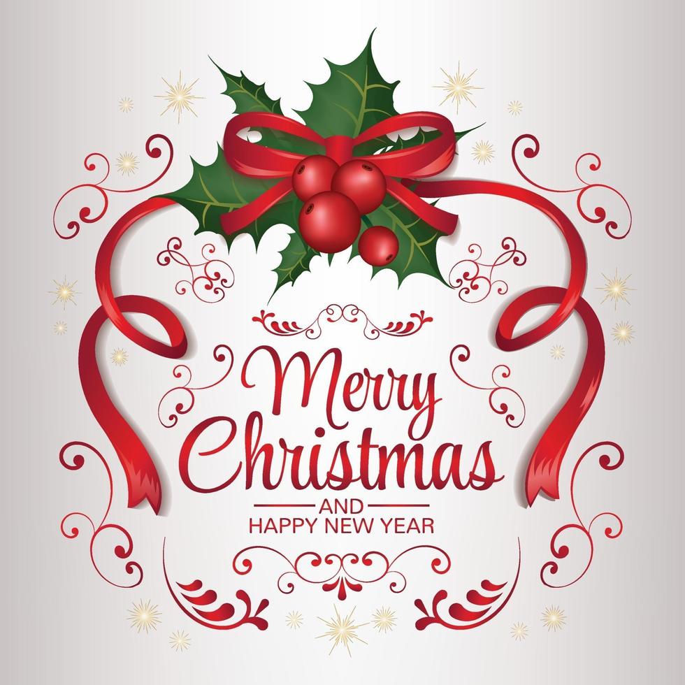 merry chrismas art vector newyear