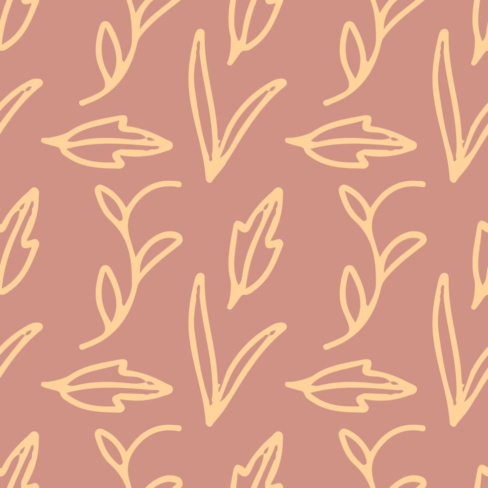 Aesthetic vintage floral seamless patterns. Vector for paper, fabric.