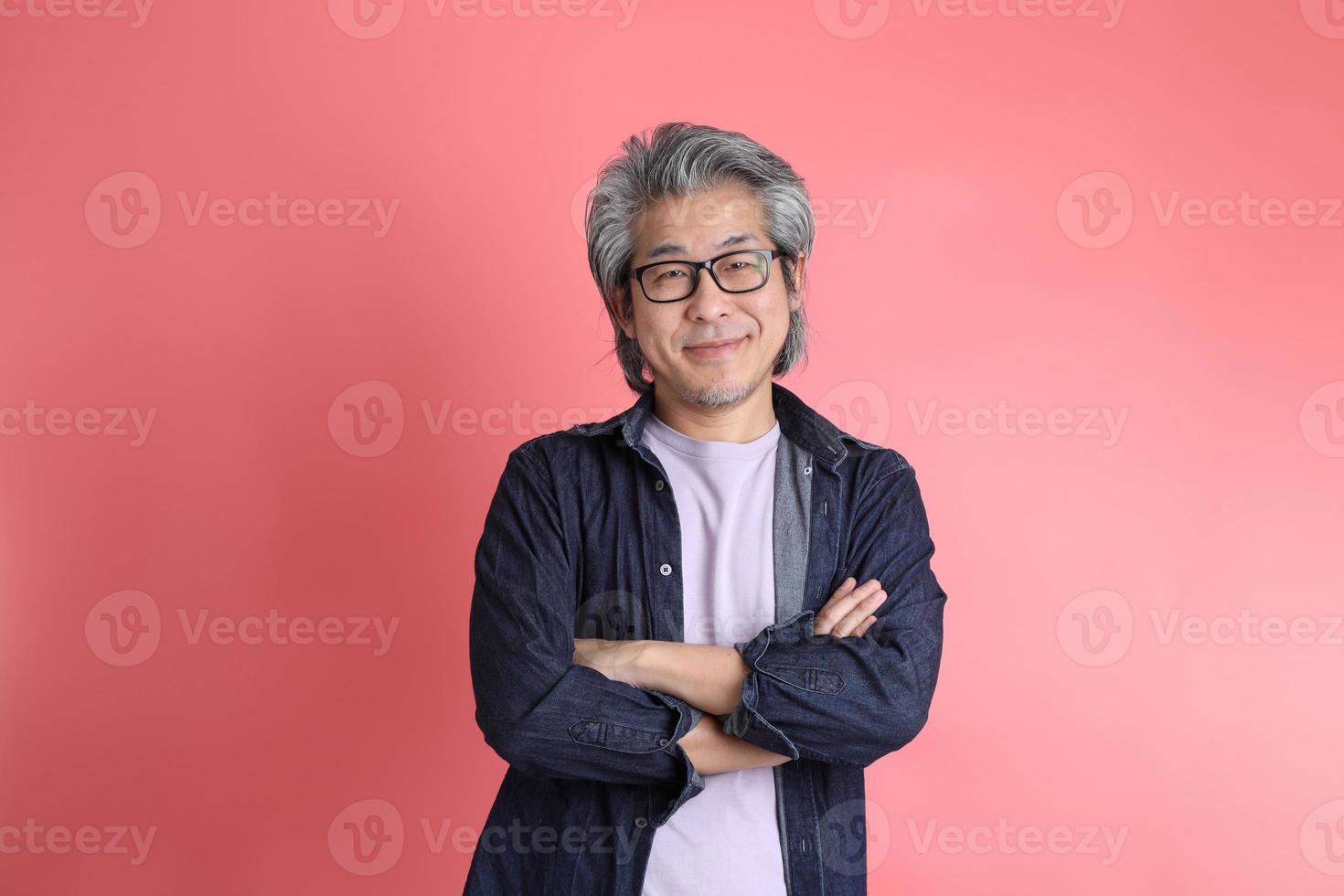 Man on Pink photo