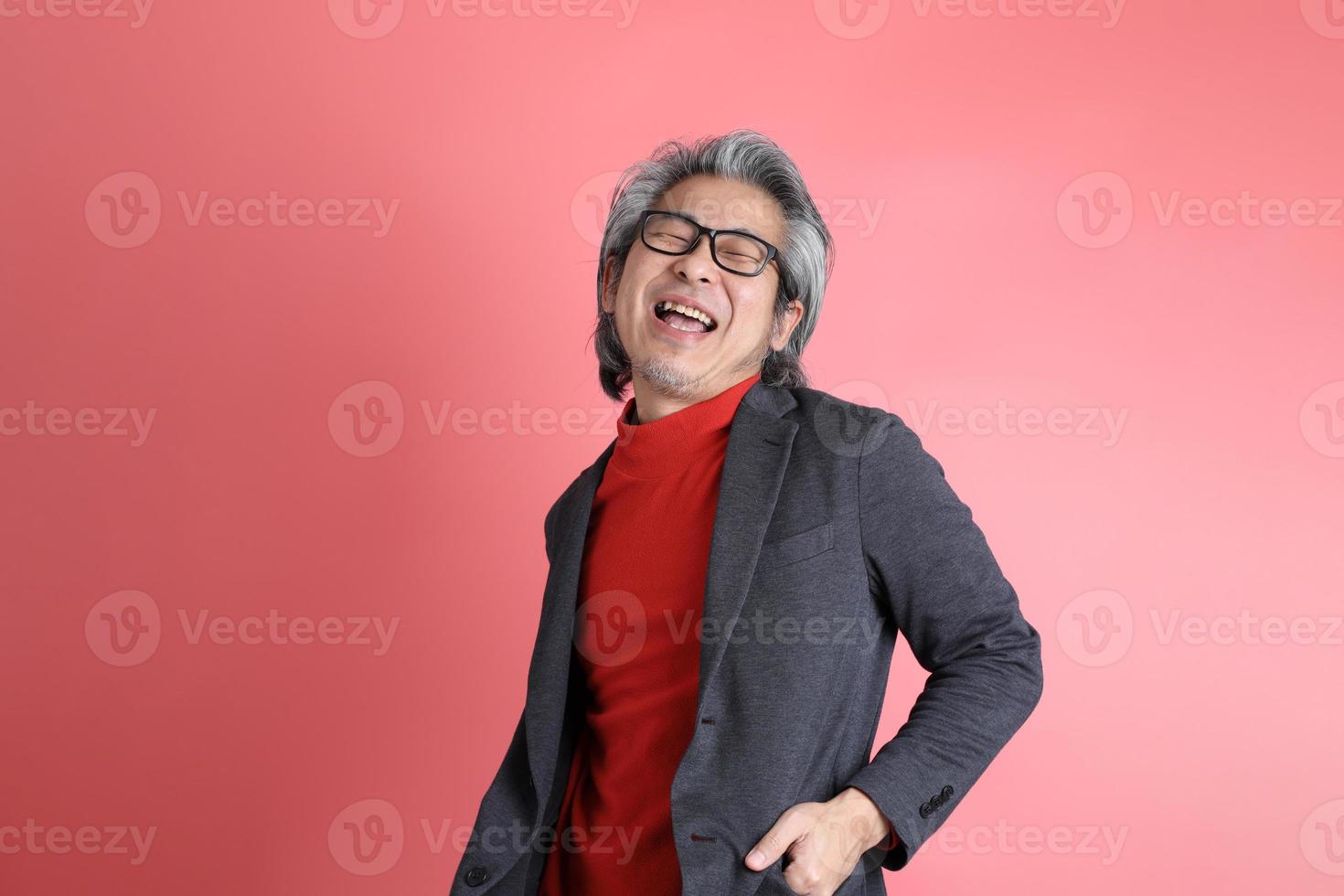 Man on Pink photo