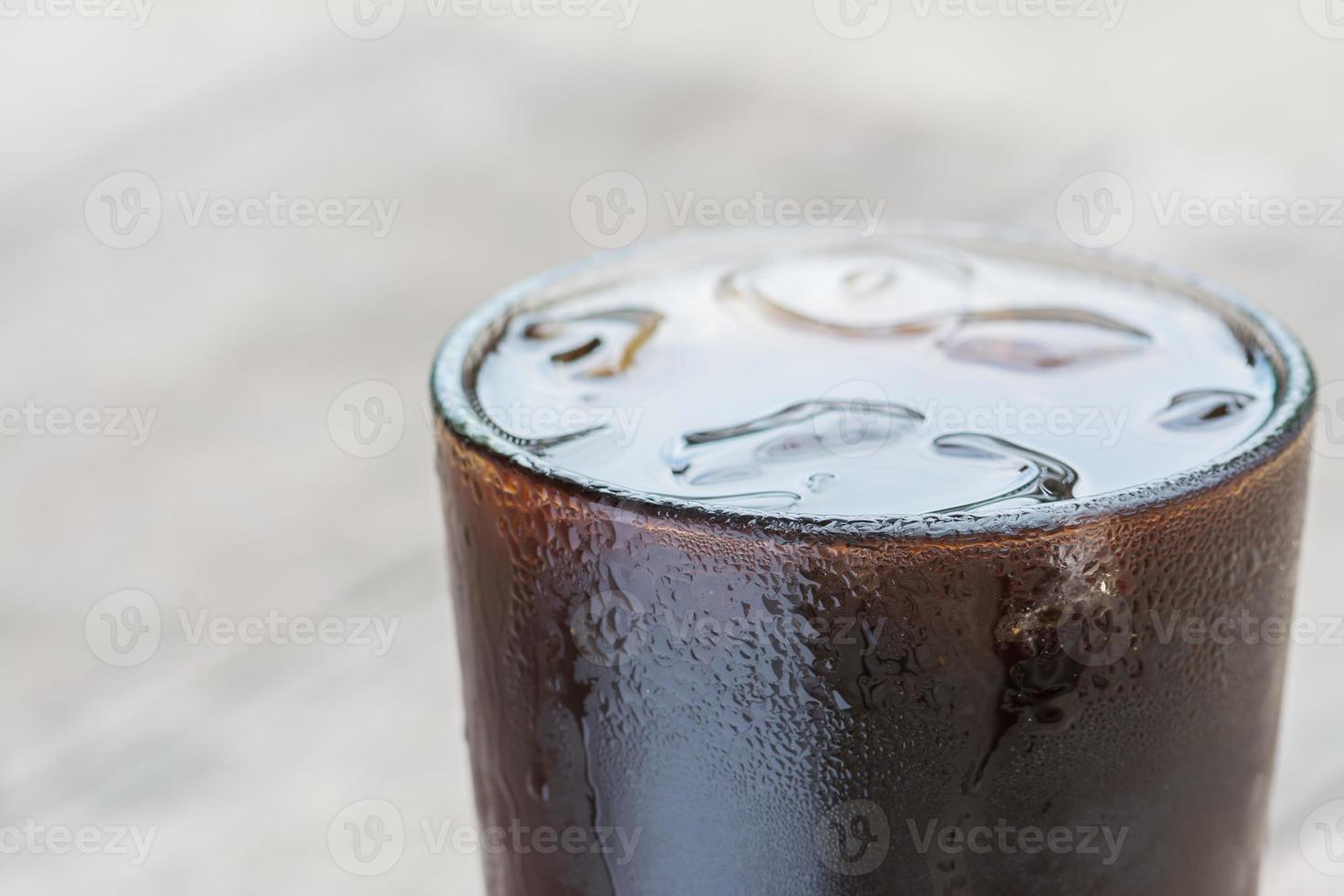Iced soft drink photo