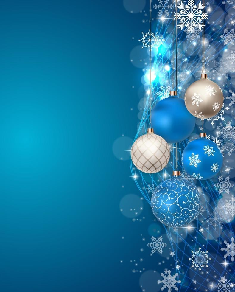 Merry Christmas and New Year Background. Vector Illustration 3309217 ...