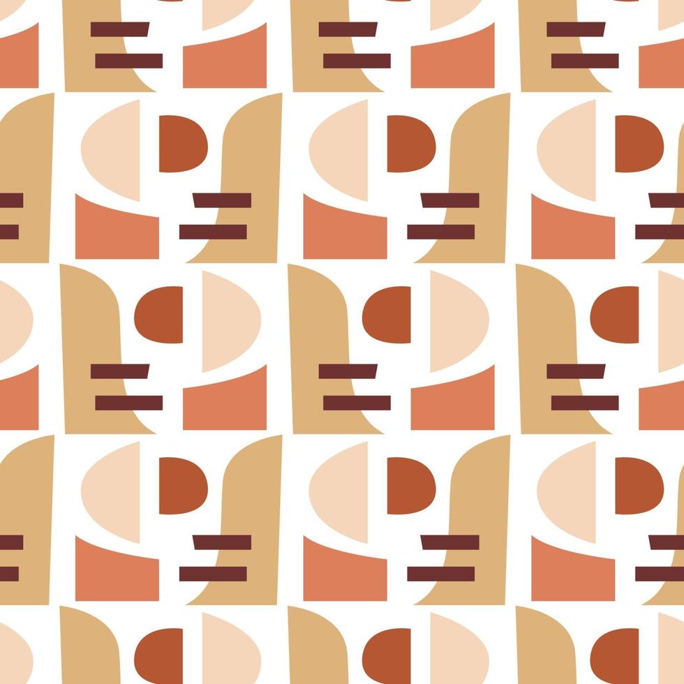 Abstract Geometric modern seamless pattern vector