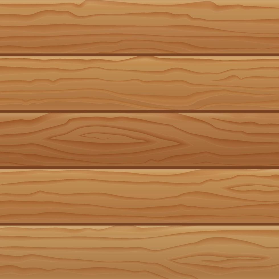 Realistic Wood Texture Background vector