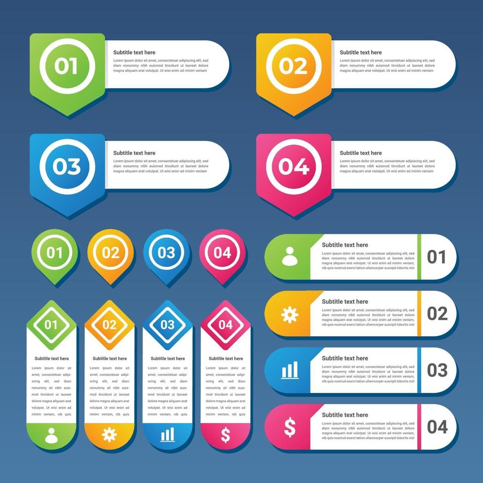 Infographic Element Set vector