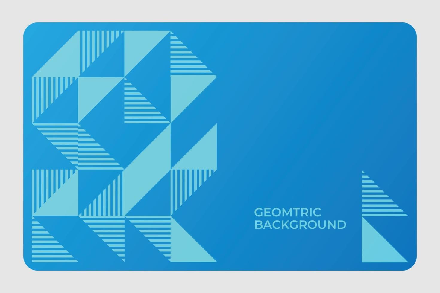 modern abstract geometric background vector