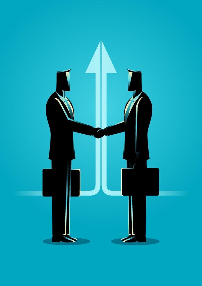 Business Deal Concept Illustration vector