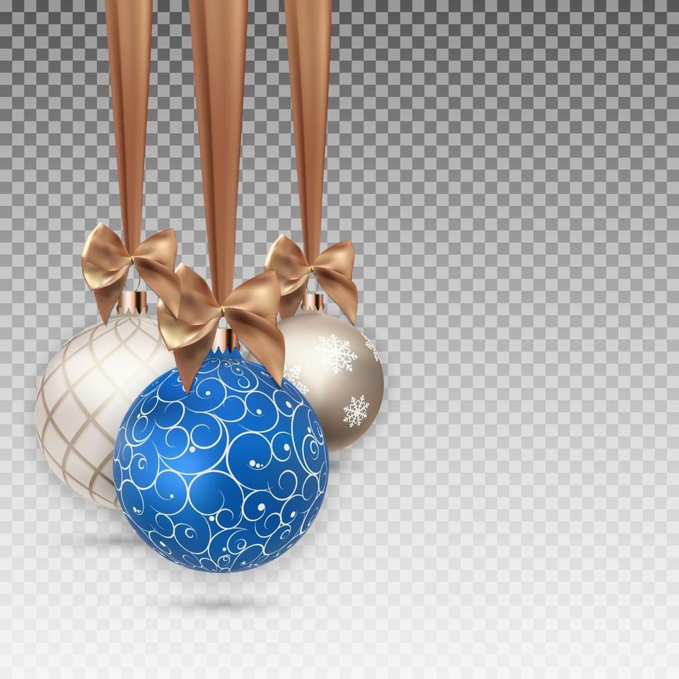 Happy New Year and Merry Christmas Winter Background vector
