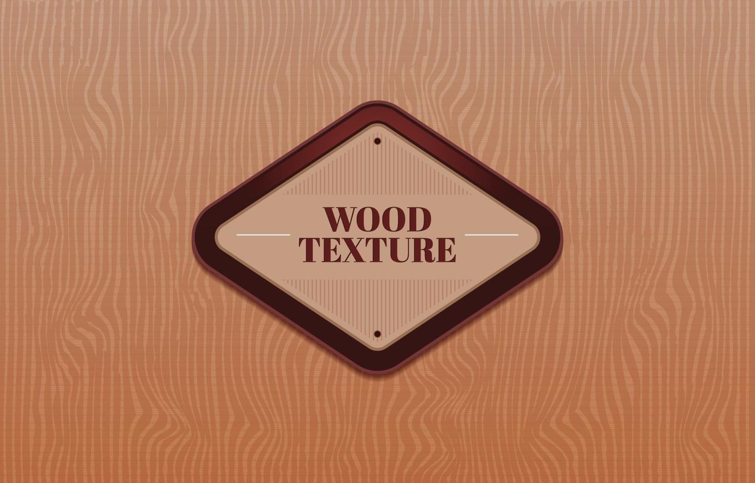 Realistic Wood Texture Background vector