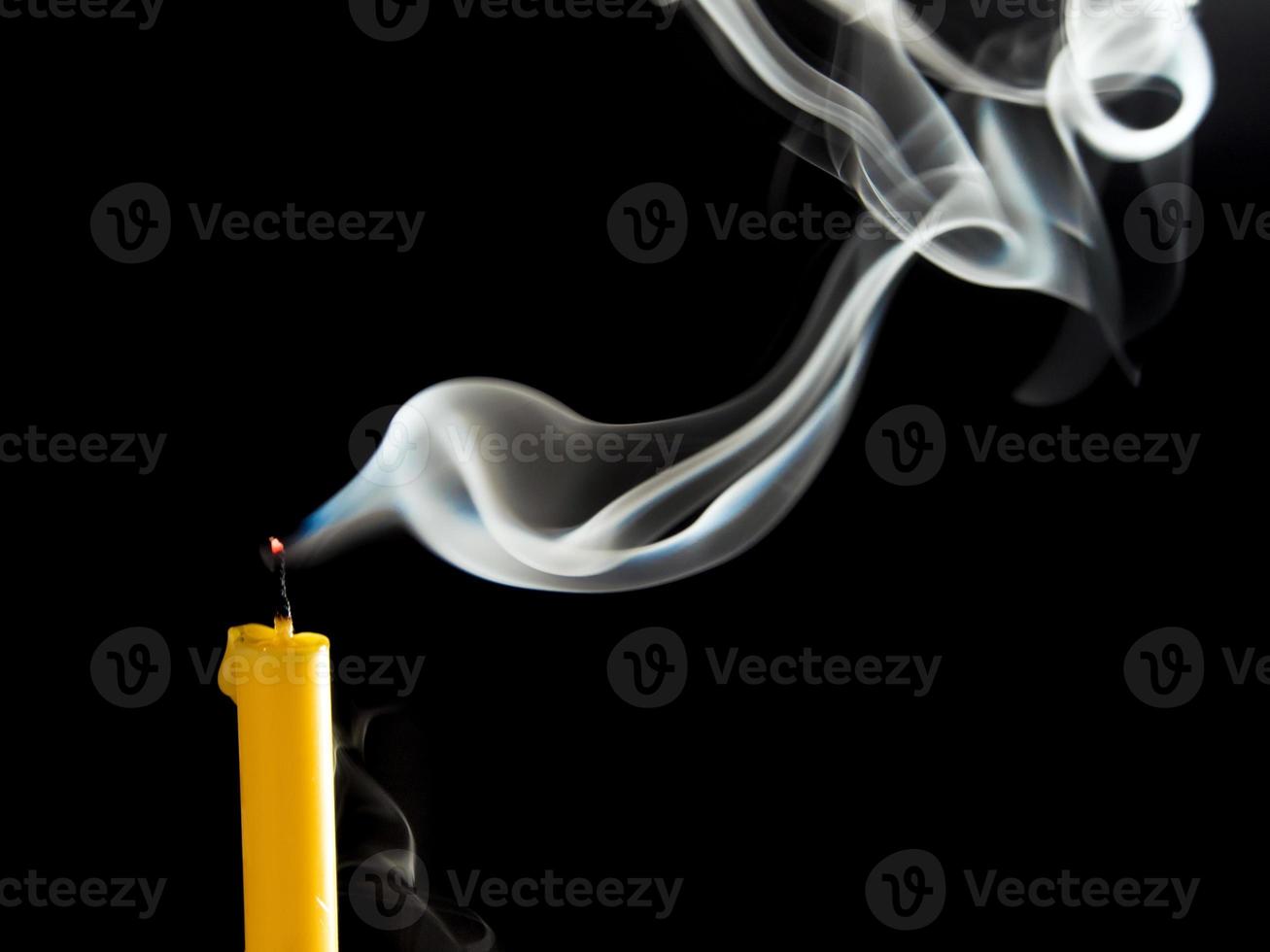 White smoke when the candle goes out 3317229 Stock Photo at Vecteezy