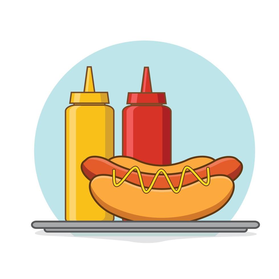 fast food design illustration vector