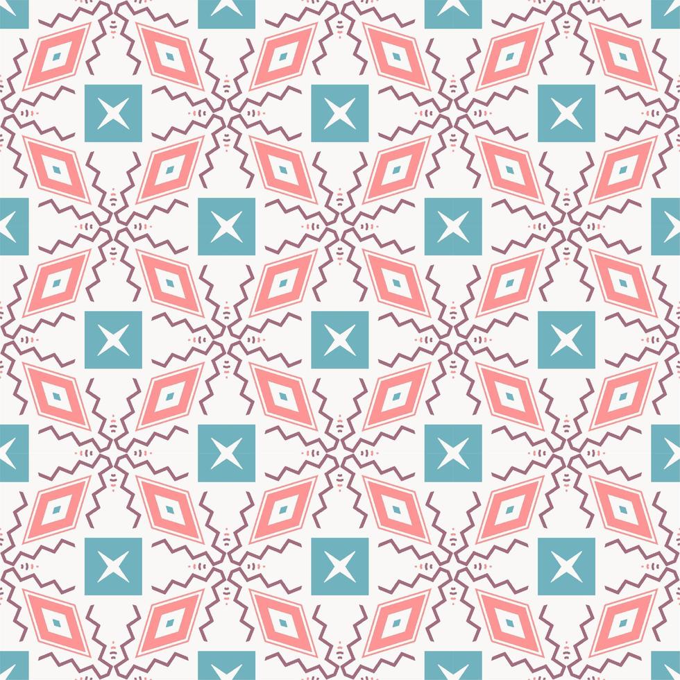 Modern seamless ornament. Abstract pattern shape design vector