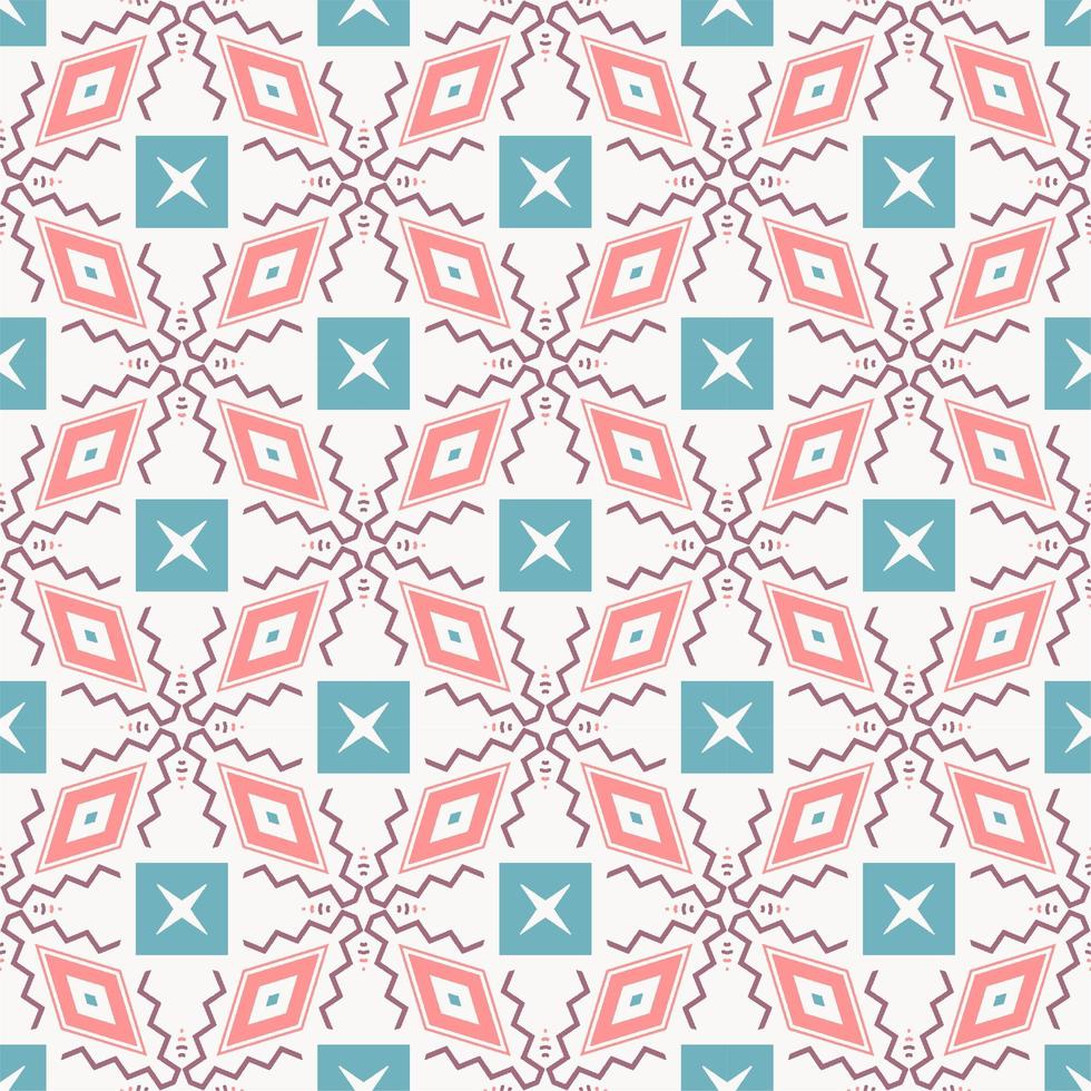 Modern seamless ornament. Abstract pattern shape design vector