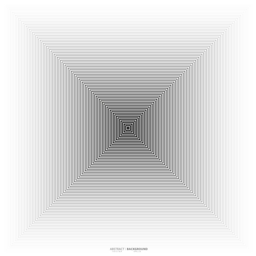 Square vector line pattern. Abstract boxes background, geometric