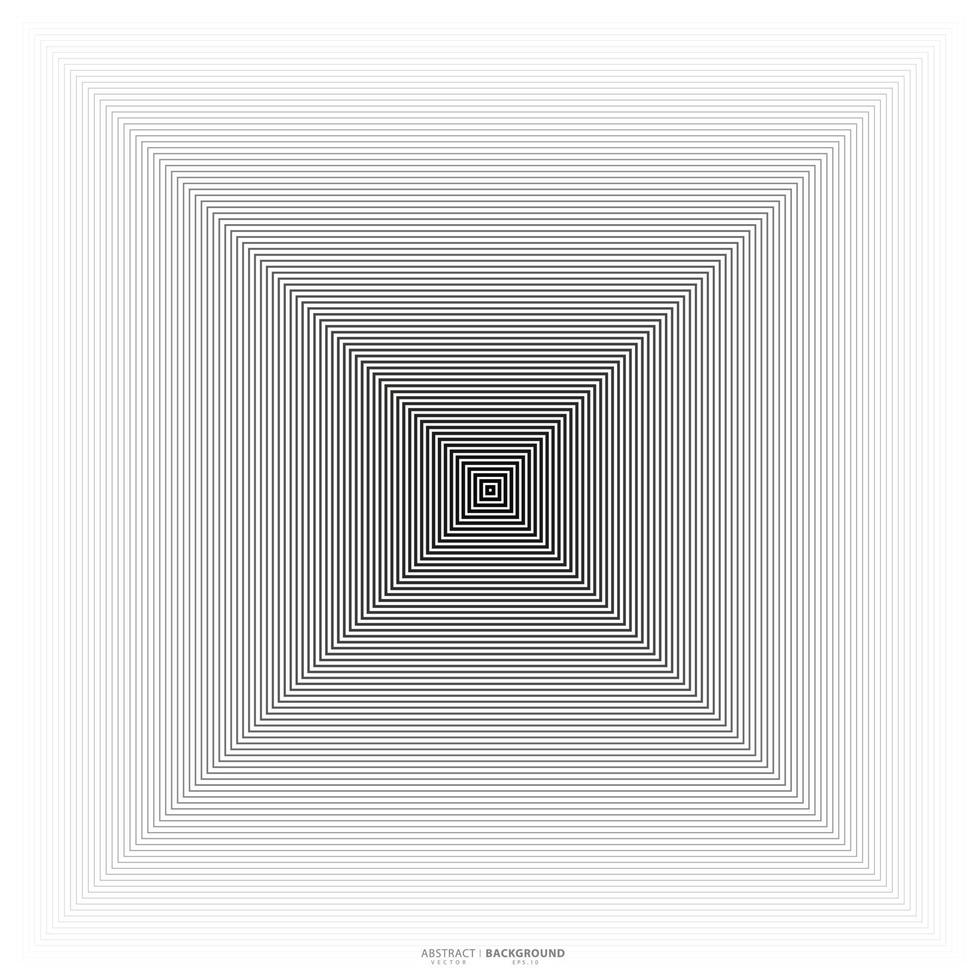 Square vector line pattern. Abstract boxes background, geometric