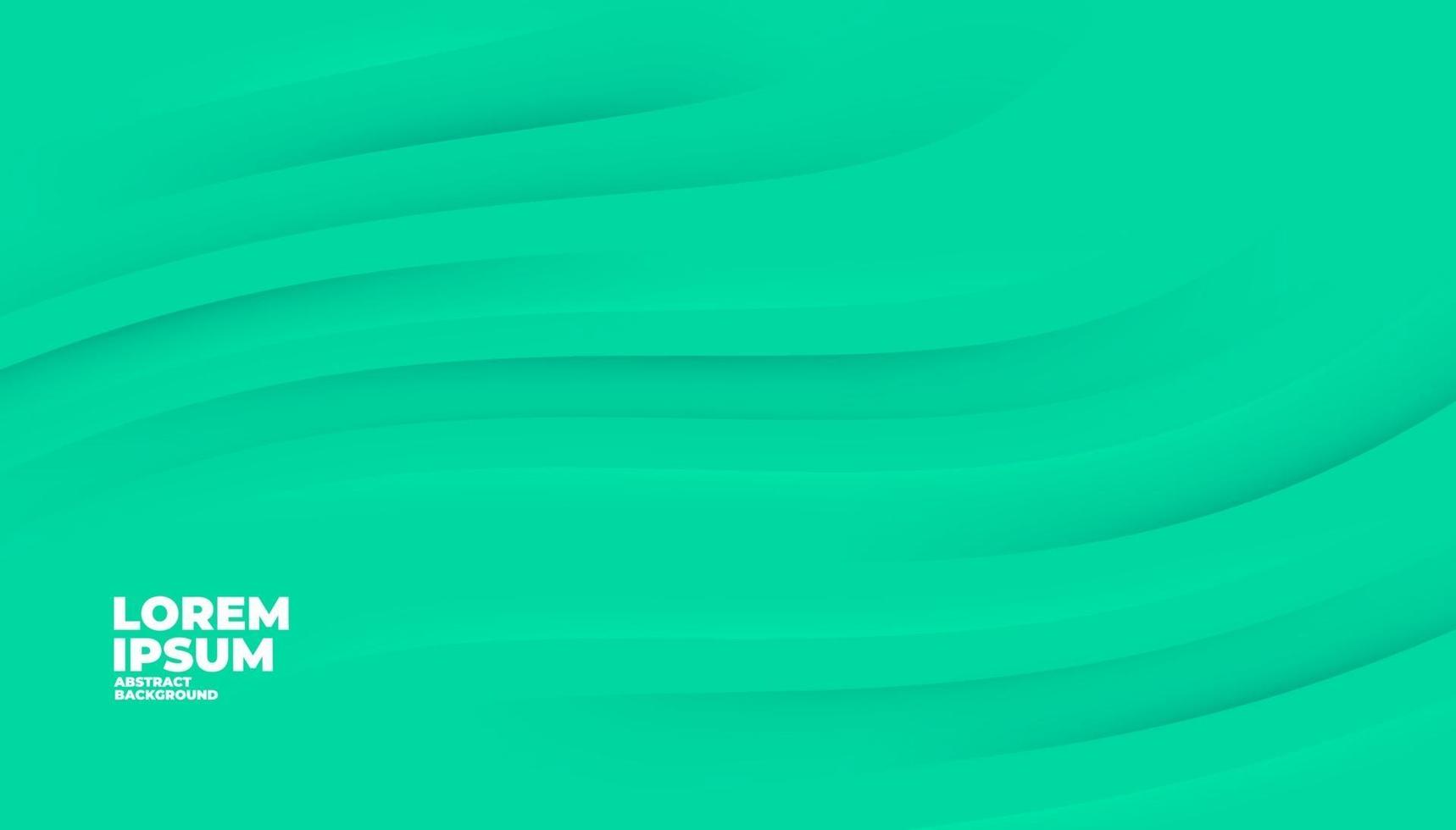 Abstract green background. Green modern shapes background for banner. vector