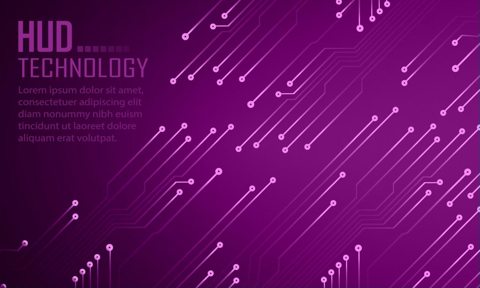 cyber circuit future technology concept background vector
