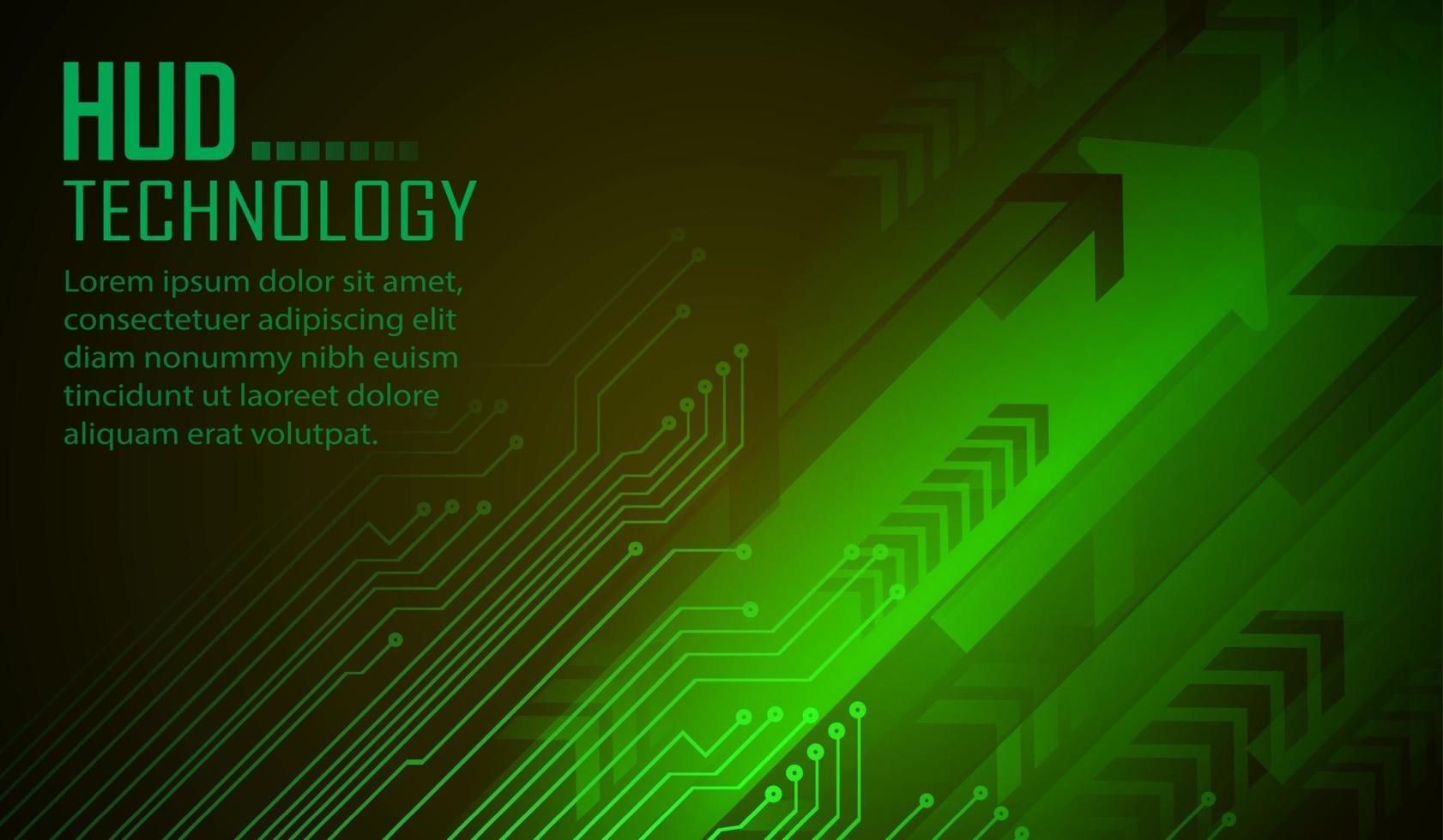 cyber circuit future technology concept background vector