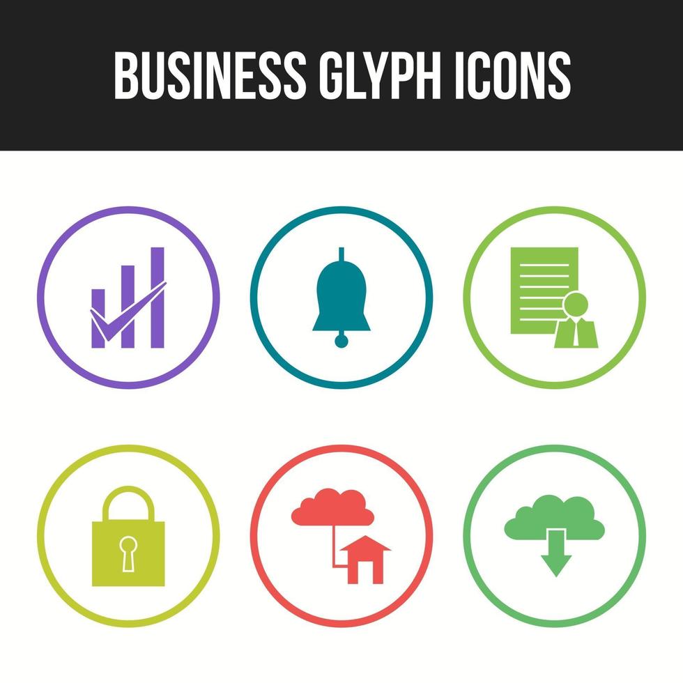 Beautiful Business icons for commercial use vector