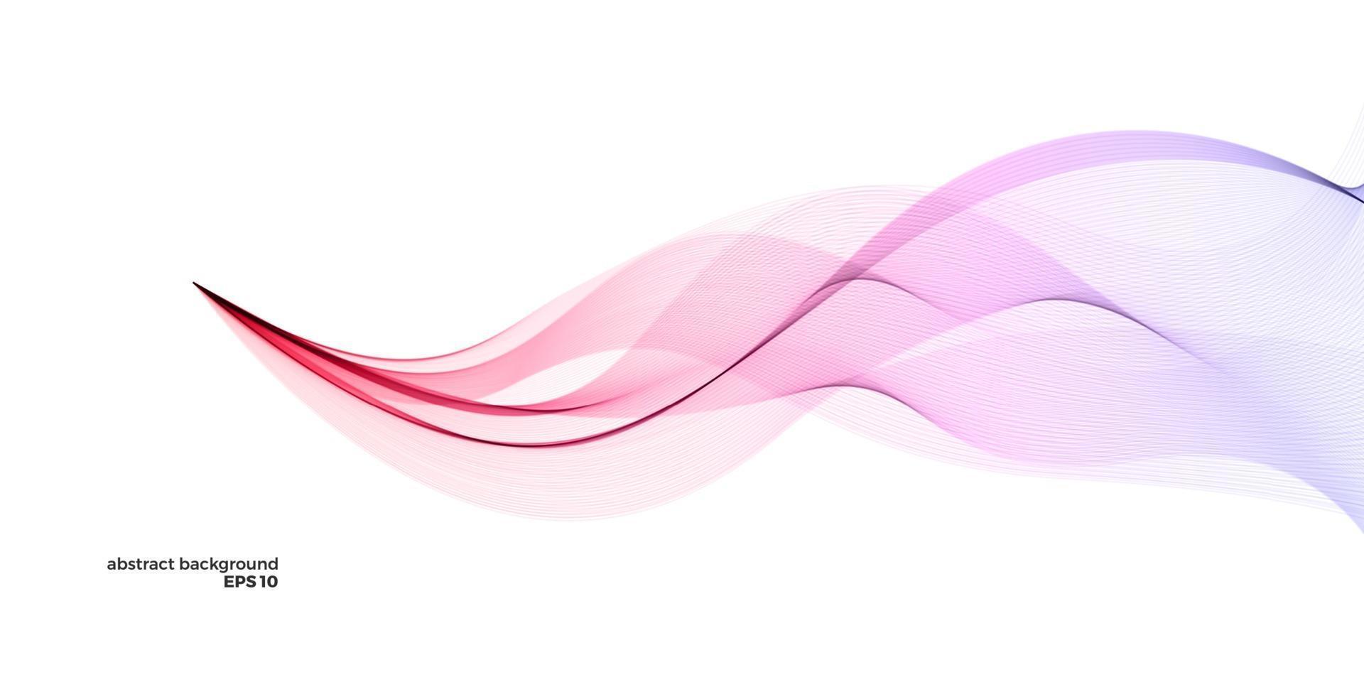 Abstract violet line wave vector background.