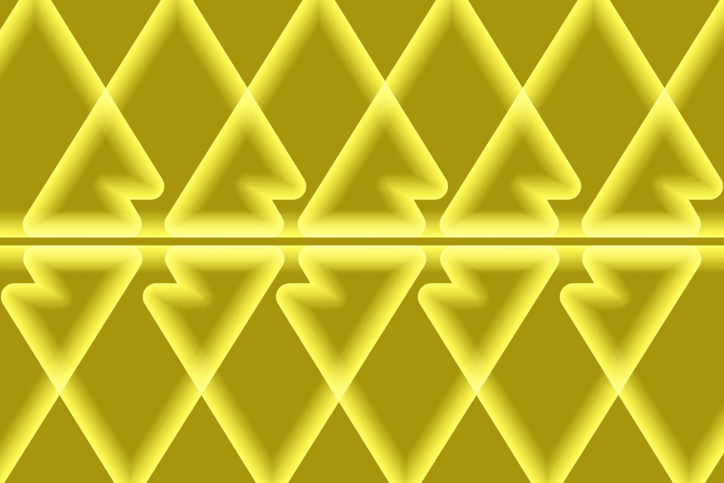Yellow halftone seamless pattern abstract background with shiny vector
