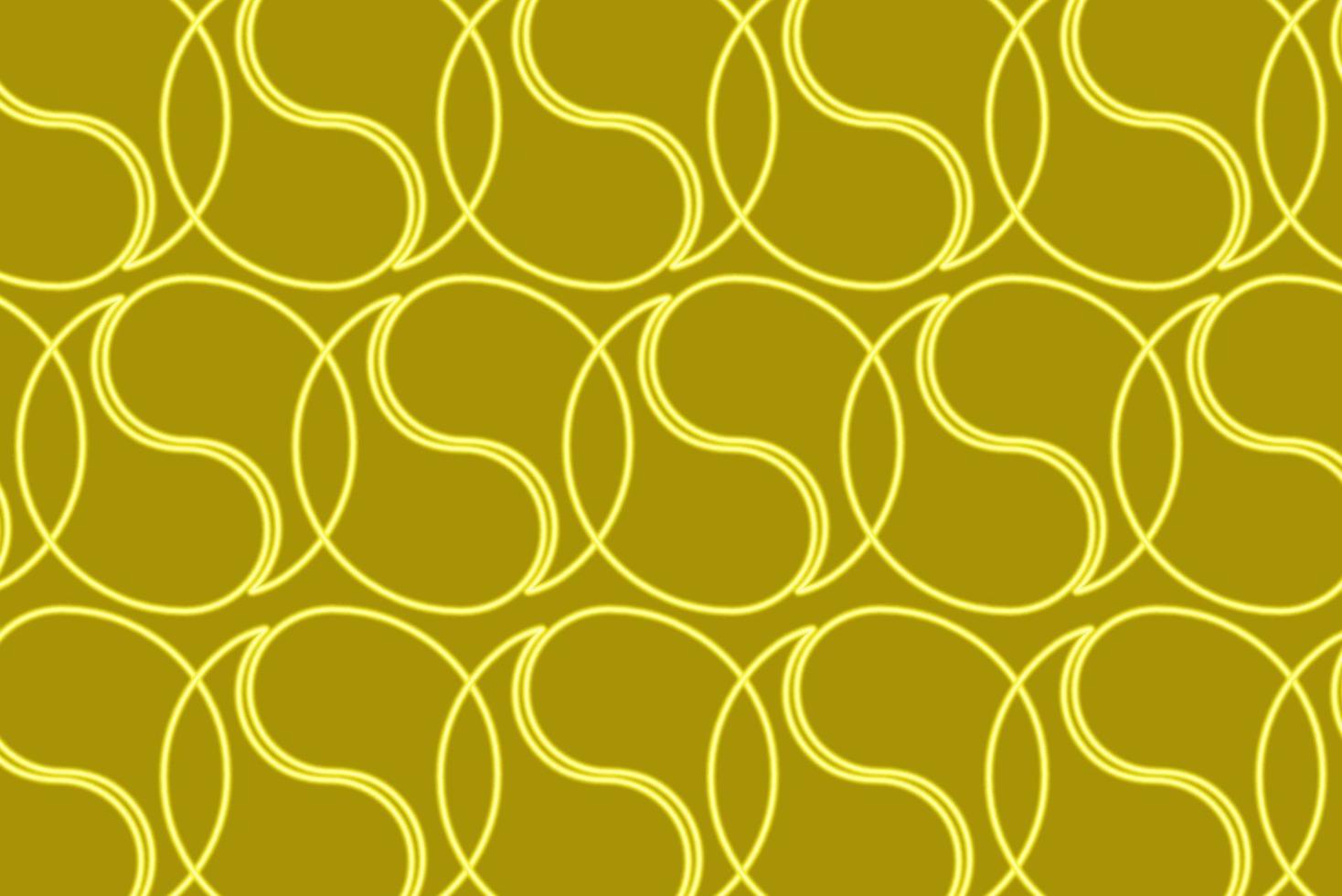 Yellow halftone seamless pattern abstract background with shiny vector