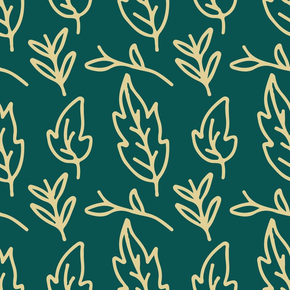 Trendy floral seamless patterns. Vector design for paper.