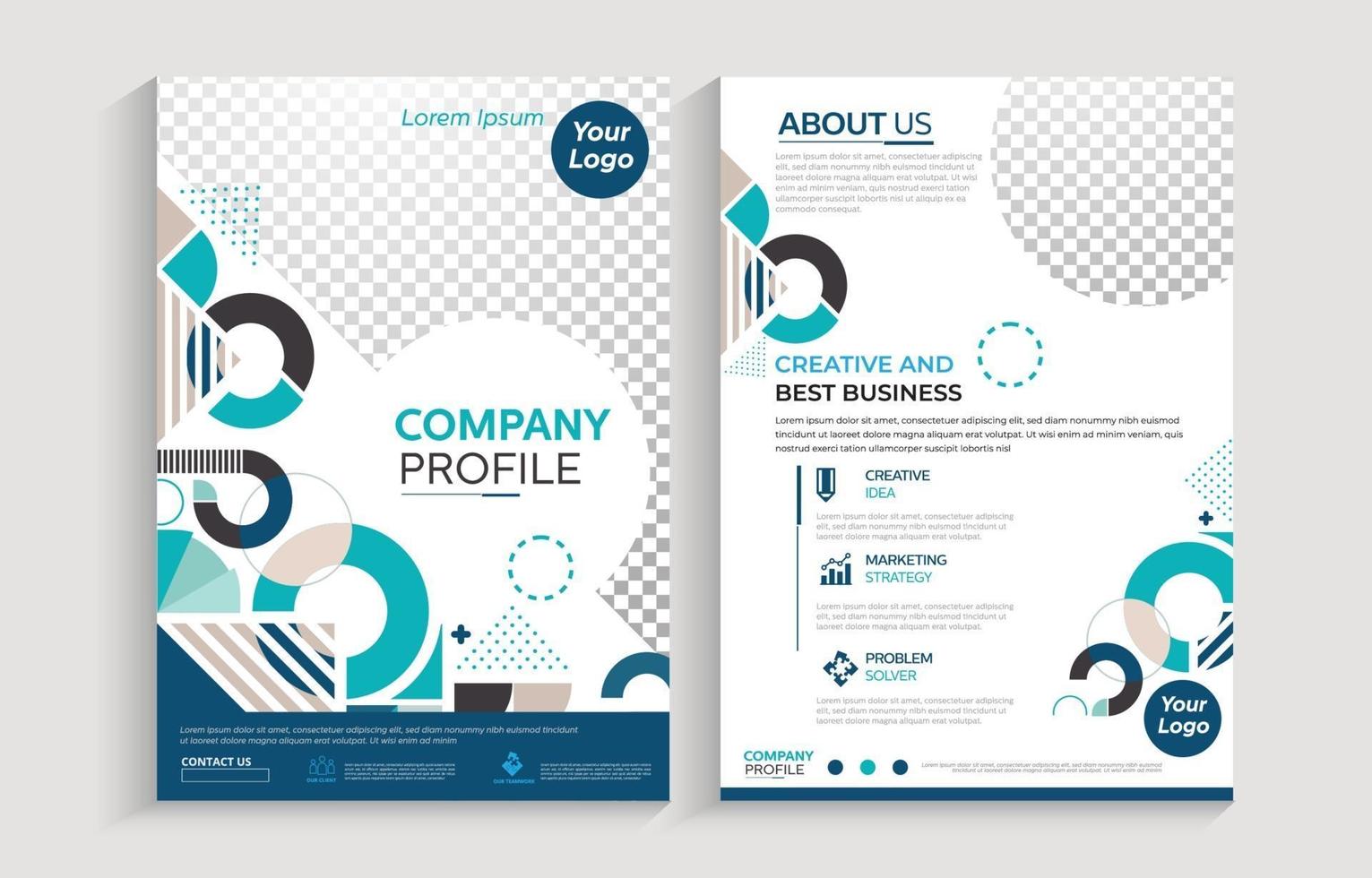Multipurpose Corporate Business Flyer Layout vector