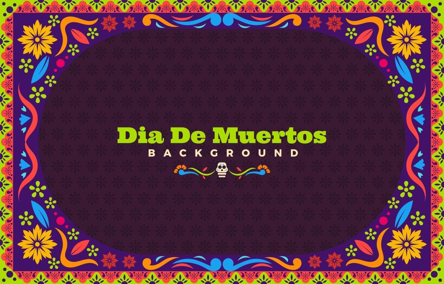 Dia de Muertos Background vector