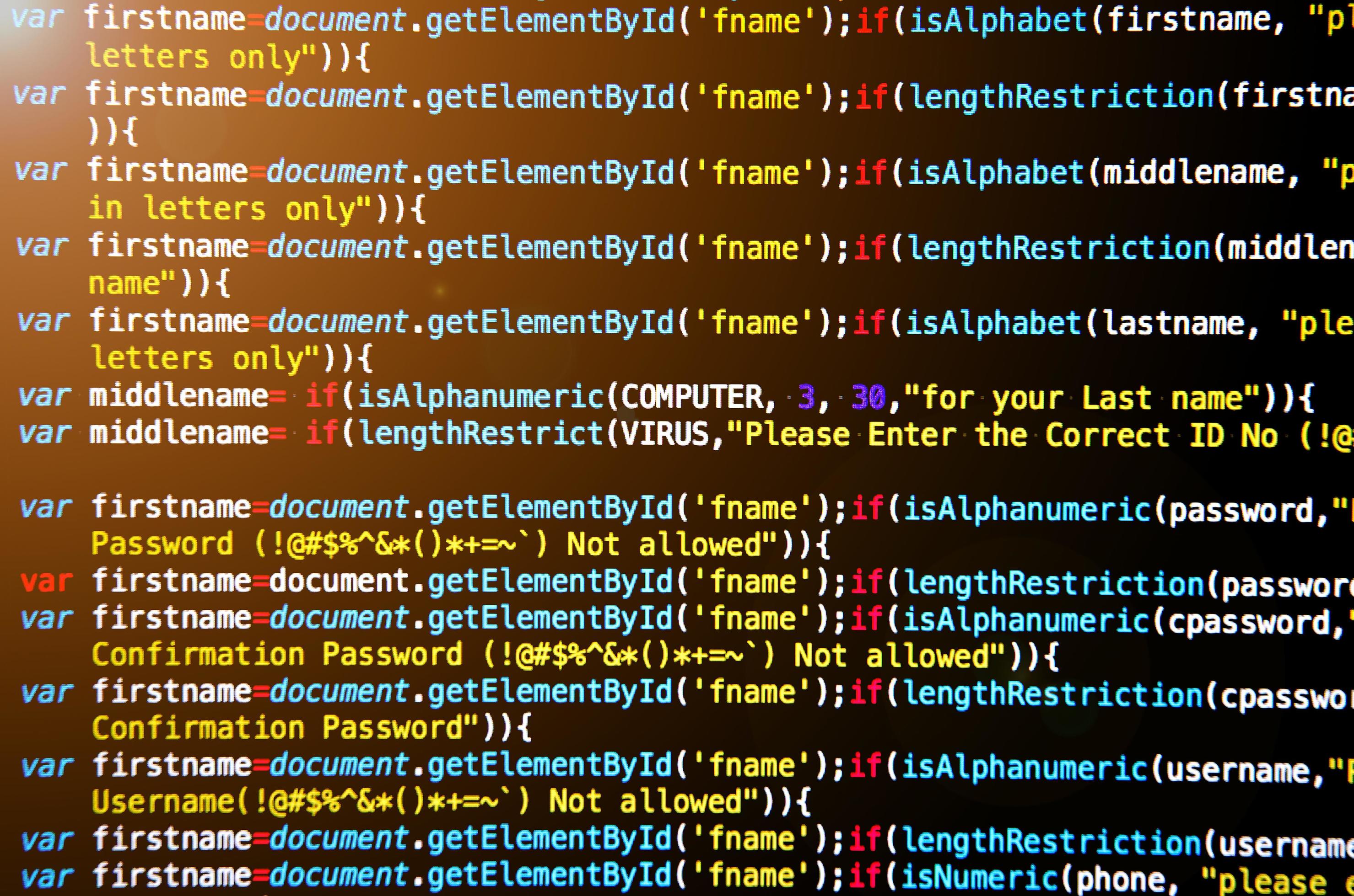 Screen of source code and abstract technology background 3323940 Stock ...