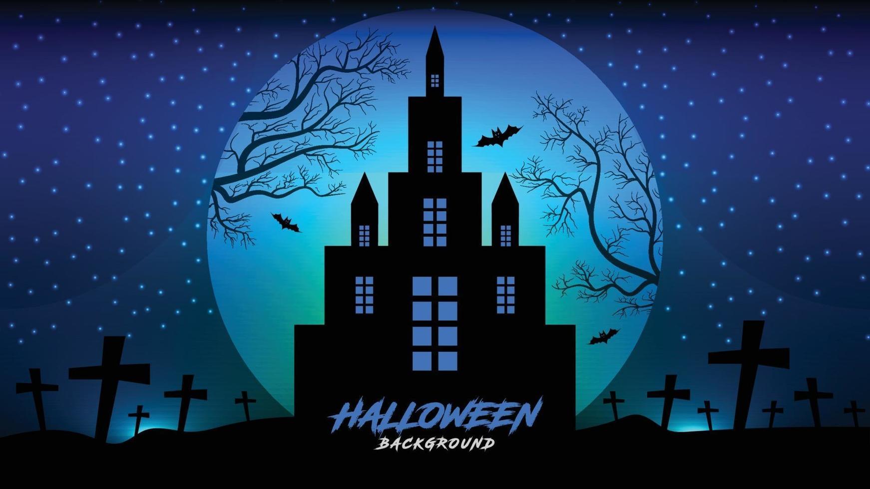 Halloween Background Design vector