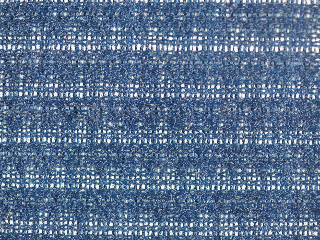 Blue fabric background photo