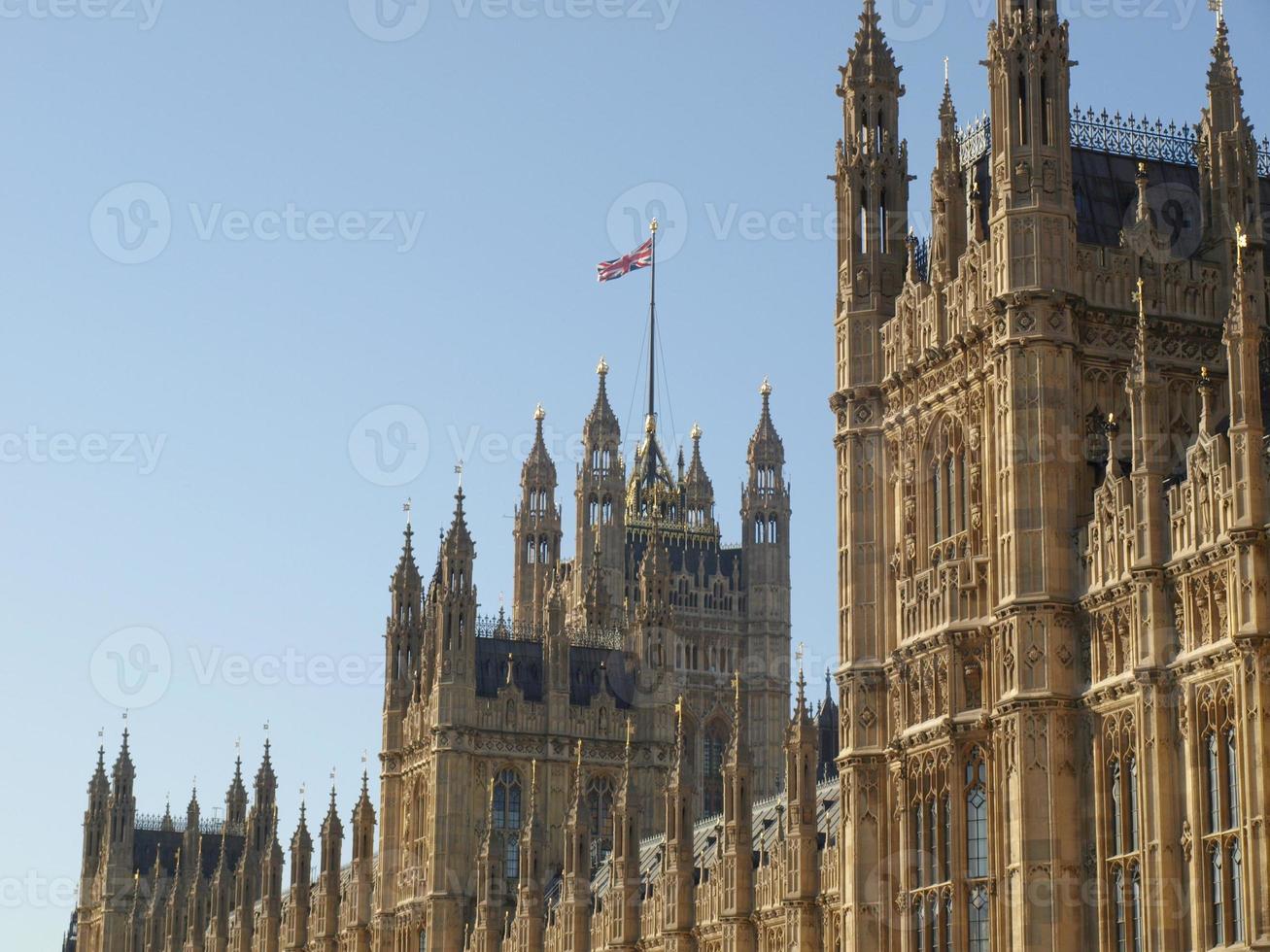 casas del parlamento londres foto