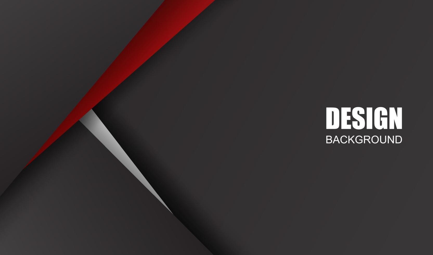 Modern geometric background red white and black color. Vector. vector