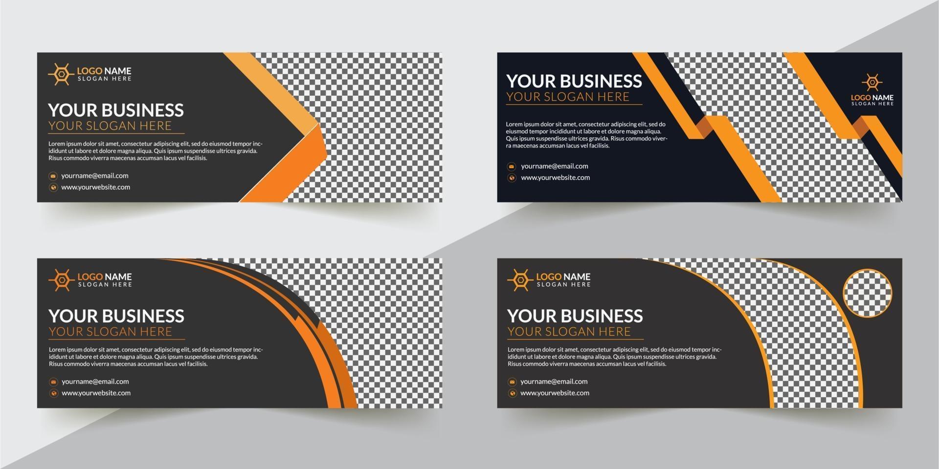 Cover Design Template And Web Banner Design Template vector