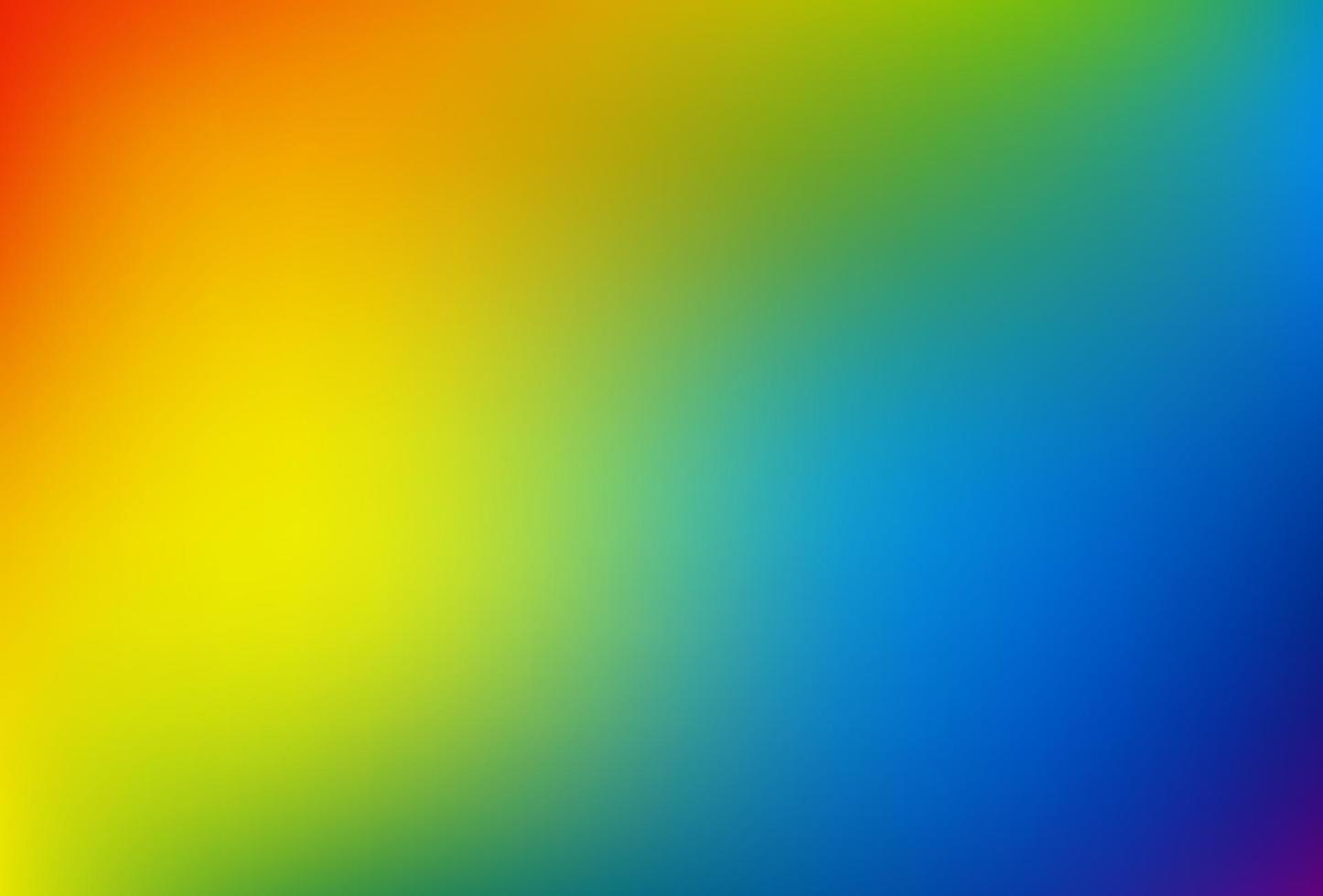 Gradient mesh blurred background in soft rainbow colors. vector