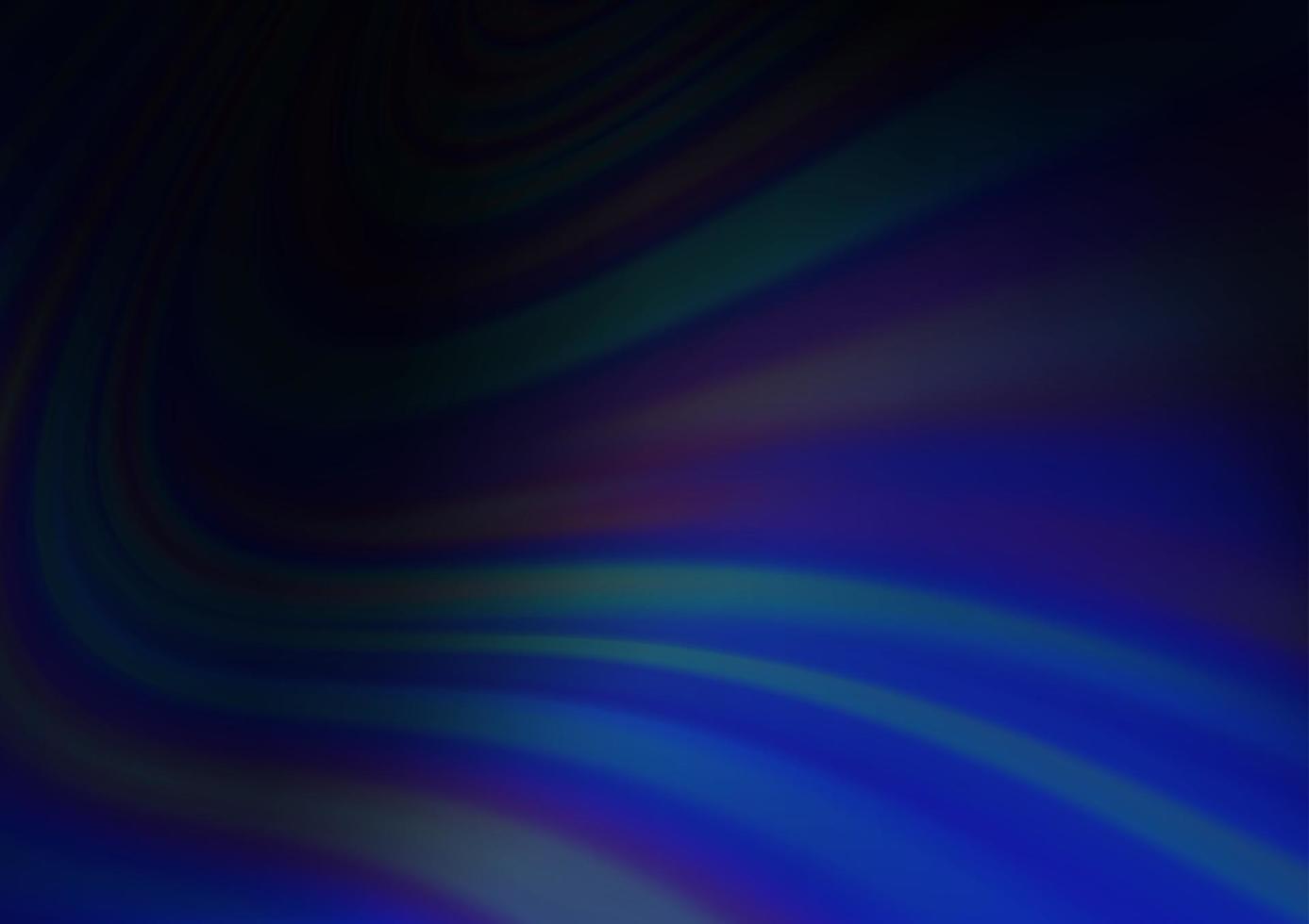 Dark BLUE vector modern bokeh pattern.