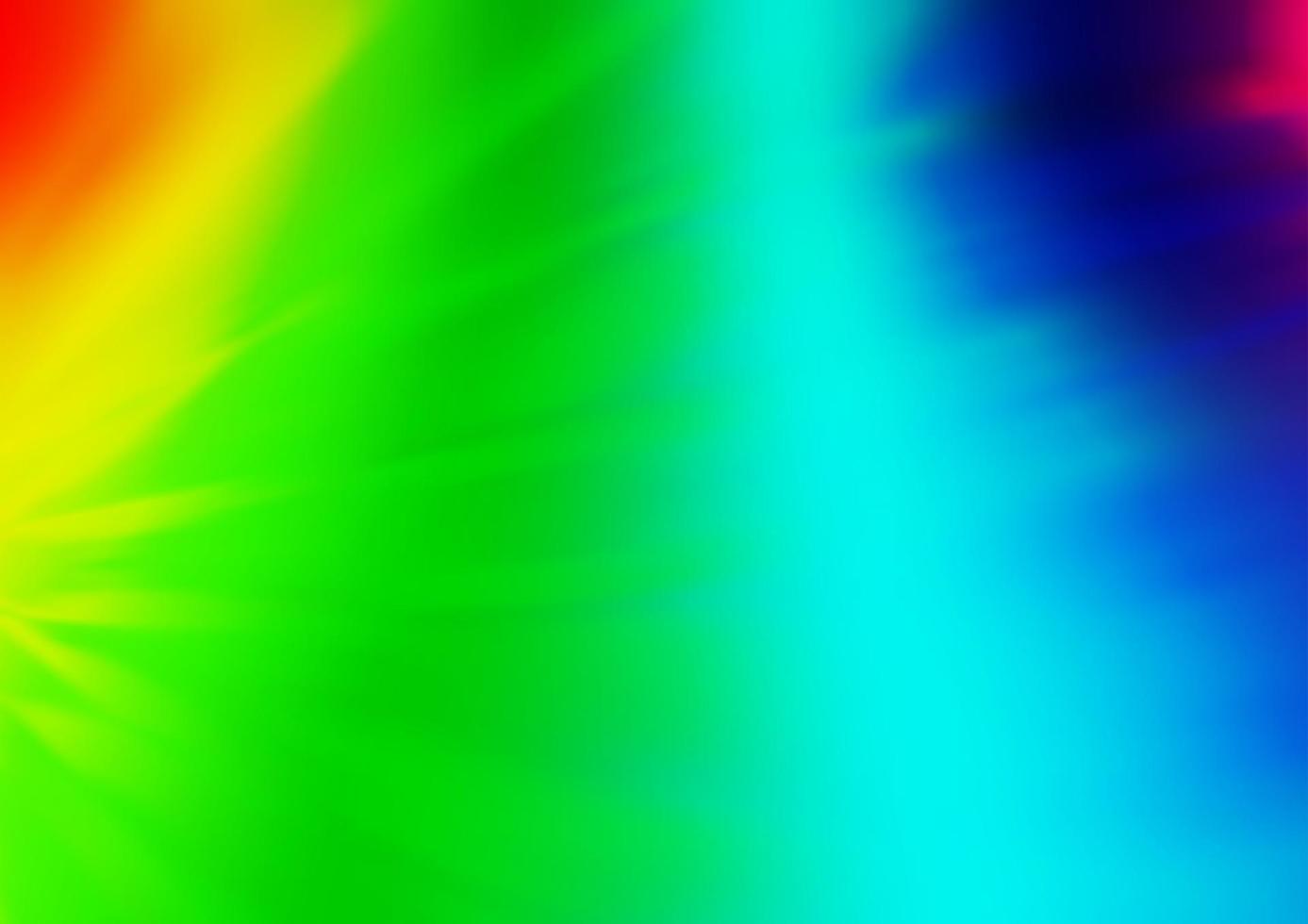 Light Multicolor, Rainbow vector abstract blurred pattern.