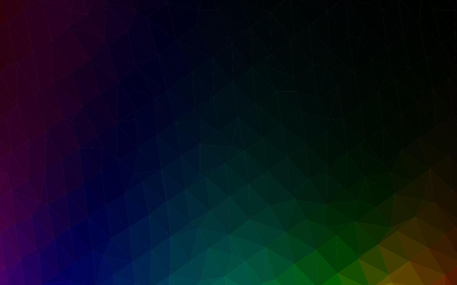 Dark Multicolor, Rainbow vector blurry triangle texture.