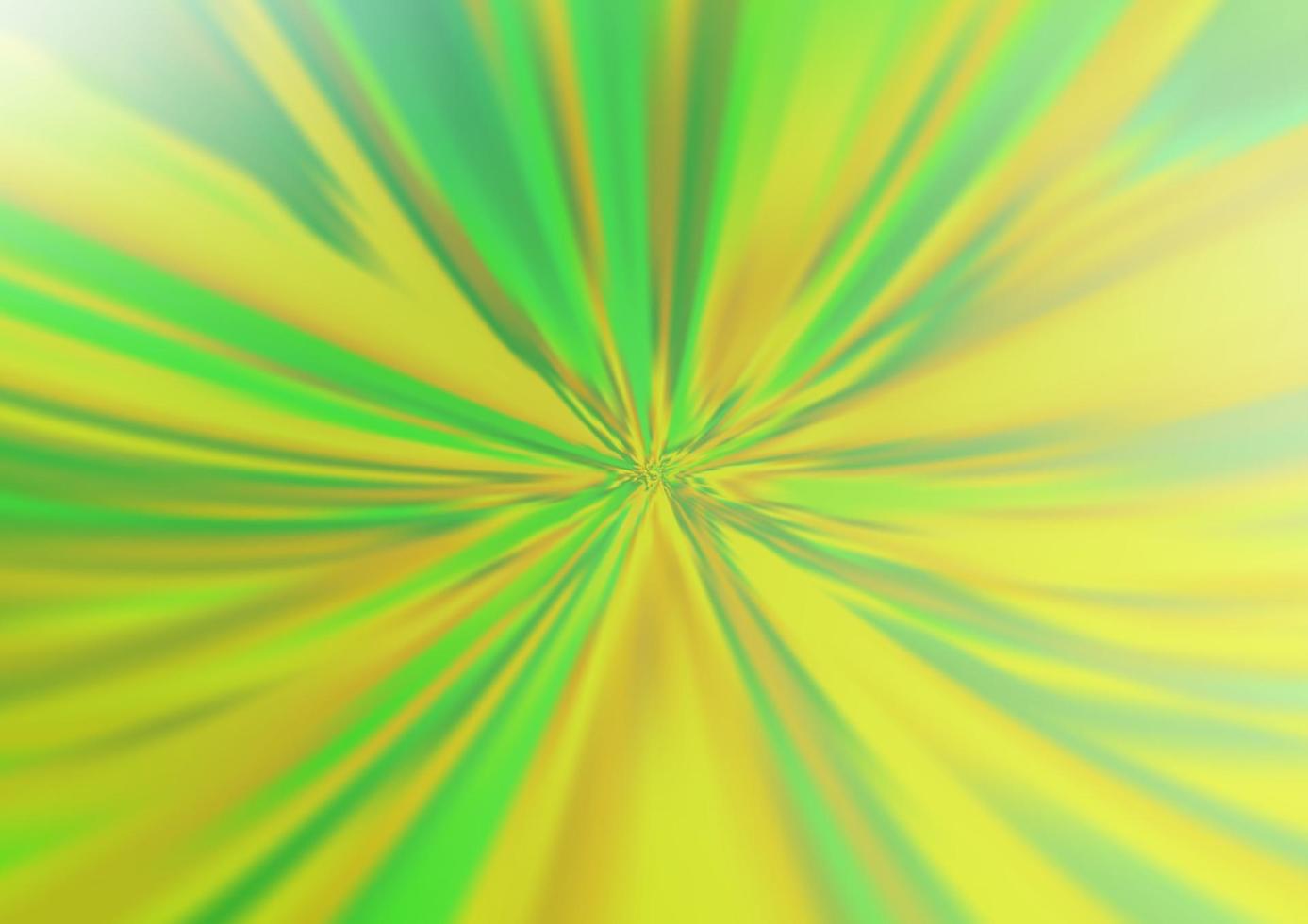 Light Green, Yellow vector blurred bright template.