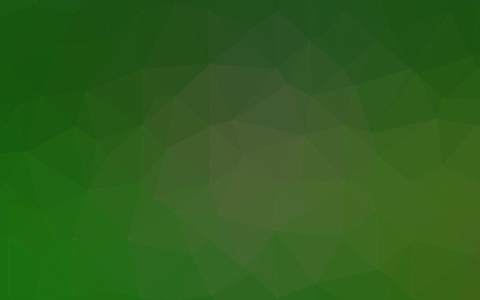 textura poligonal abstracta de vector verde claro.