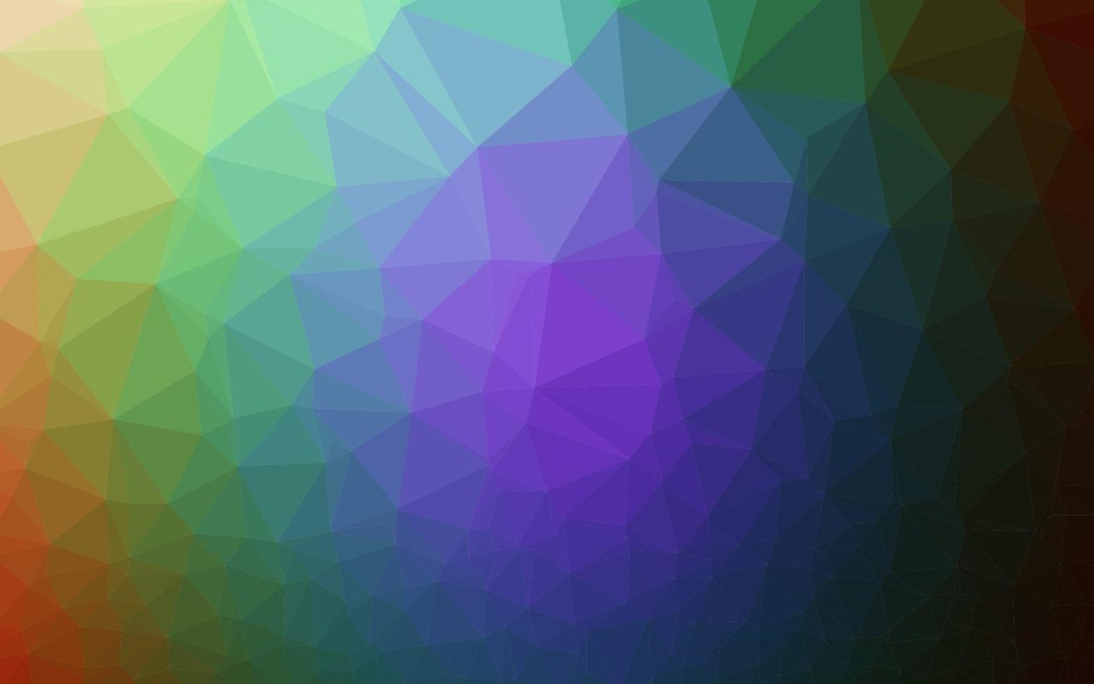 Dark Multicolor, Rainbow vector low poly texture.