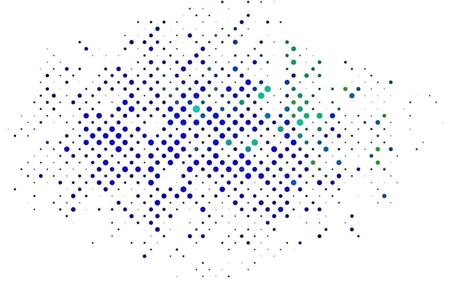 Light Multicolor, Rainbow vector backdrop with dots.
