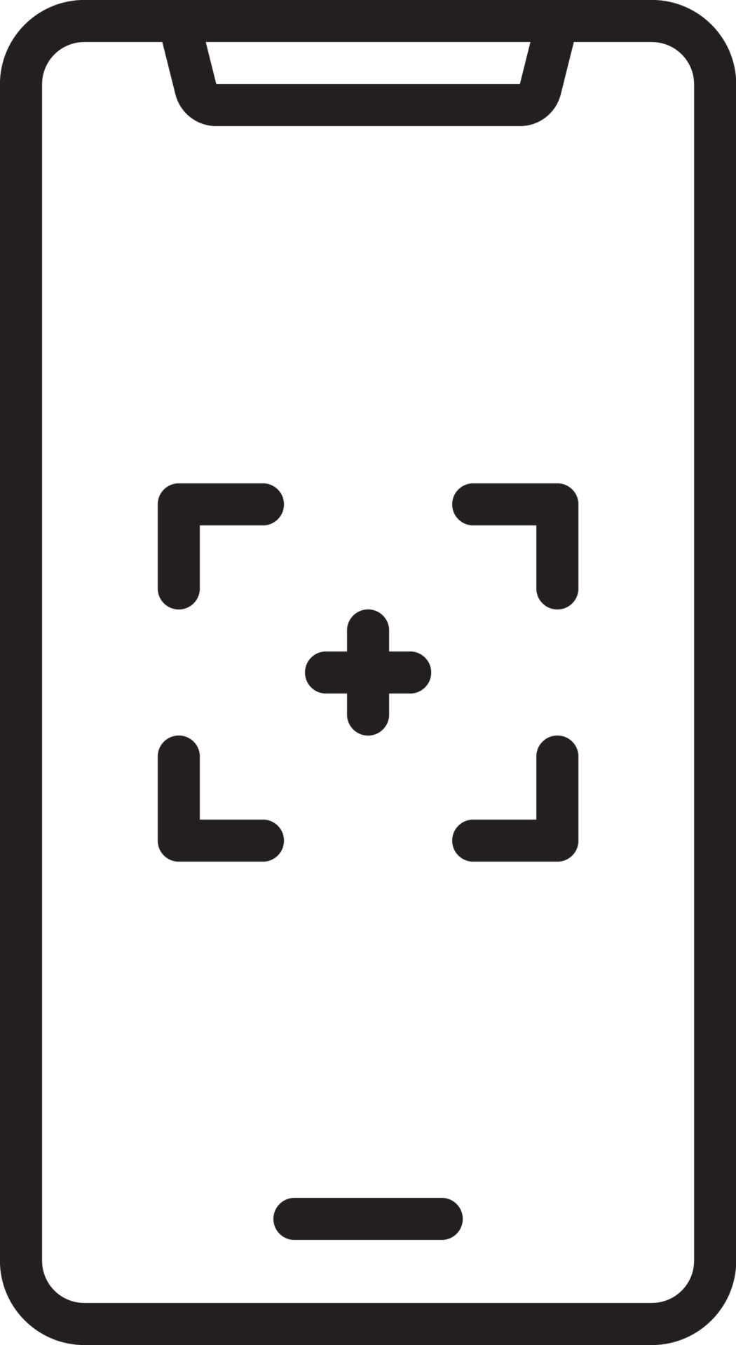 Line icon for print screen 3329435 Vector Art at Vecteezy