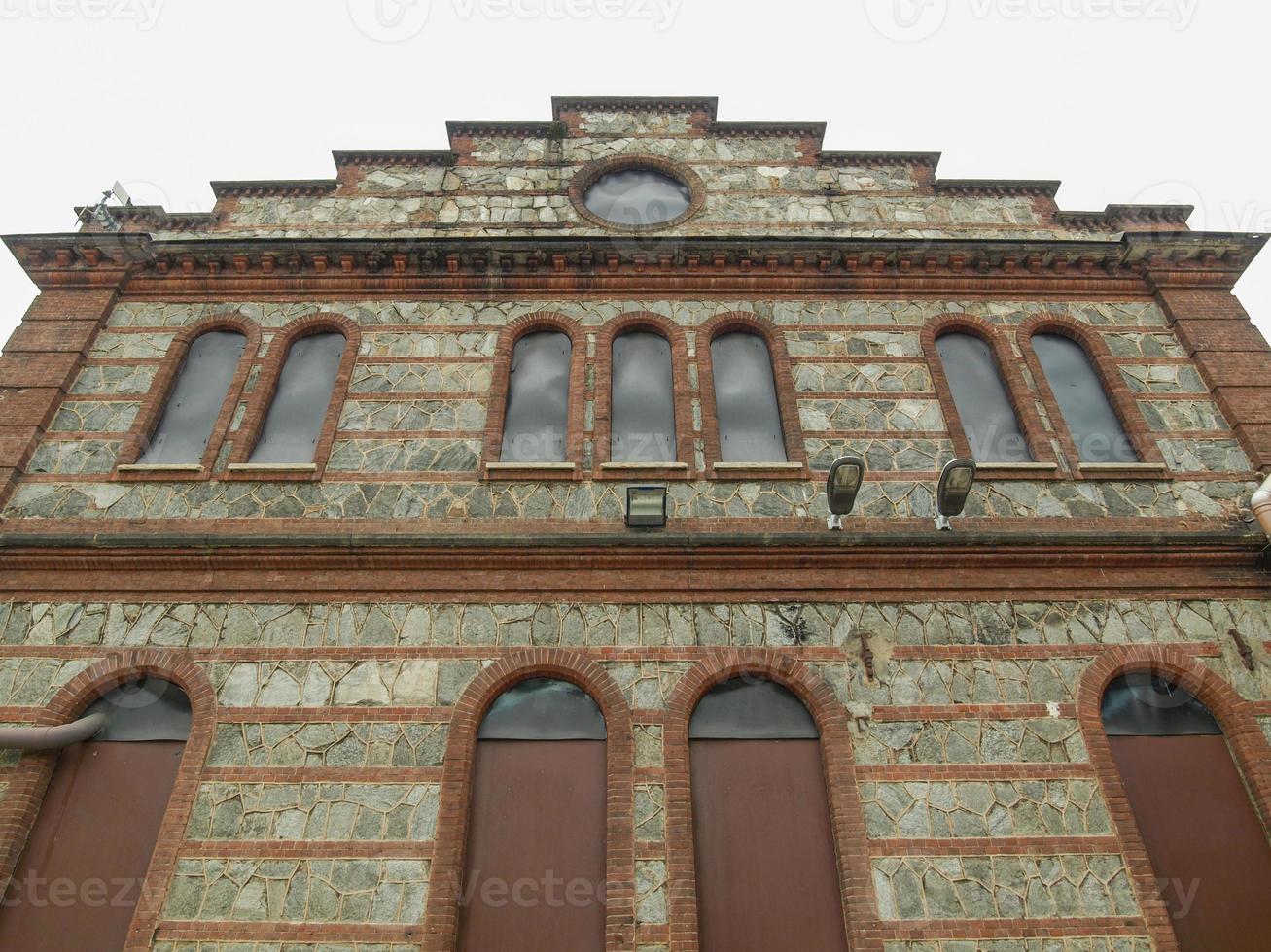 Ruins of OGR Officine Grandi Riparazioni train repair shop in Tu photo