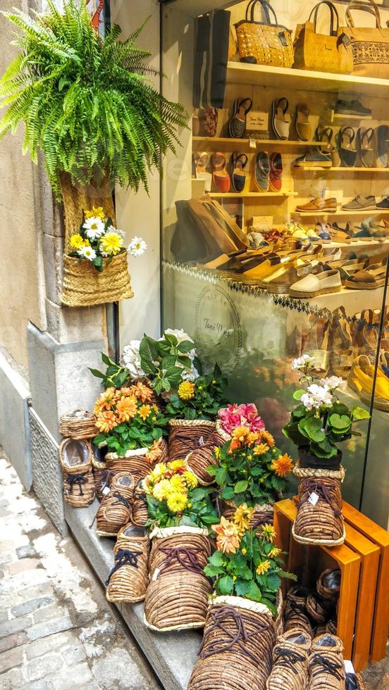 Flower Festival in Girona Temps de Flors, Spain. 2018 photo