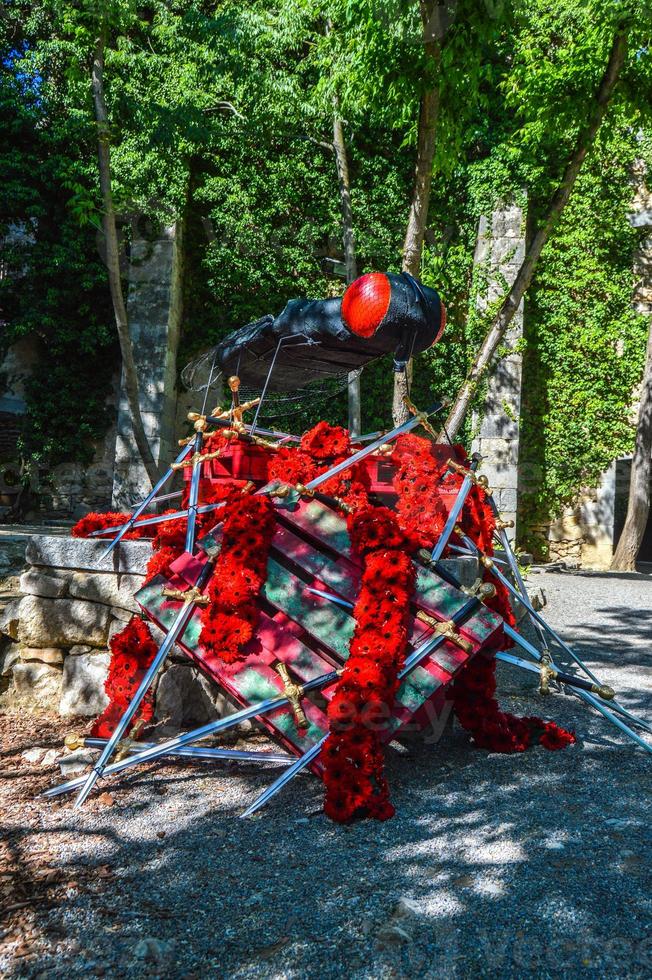 Flower Festival in Girona Temps de Flors, Spain. 2018 photo