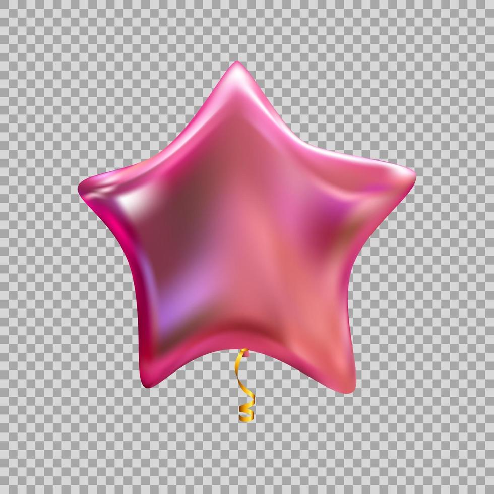 Colour Glossy Helium Balloons Isolated vector