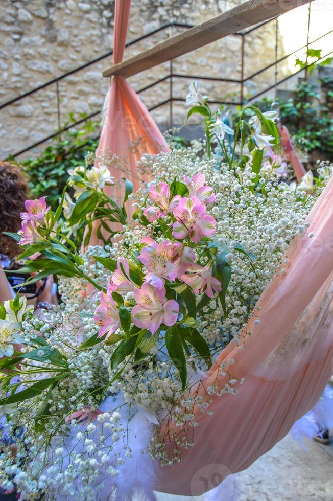 Flower Festival in Girona Temps de Flors, Spain. 2018 photo