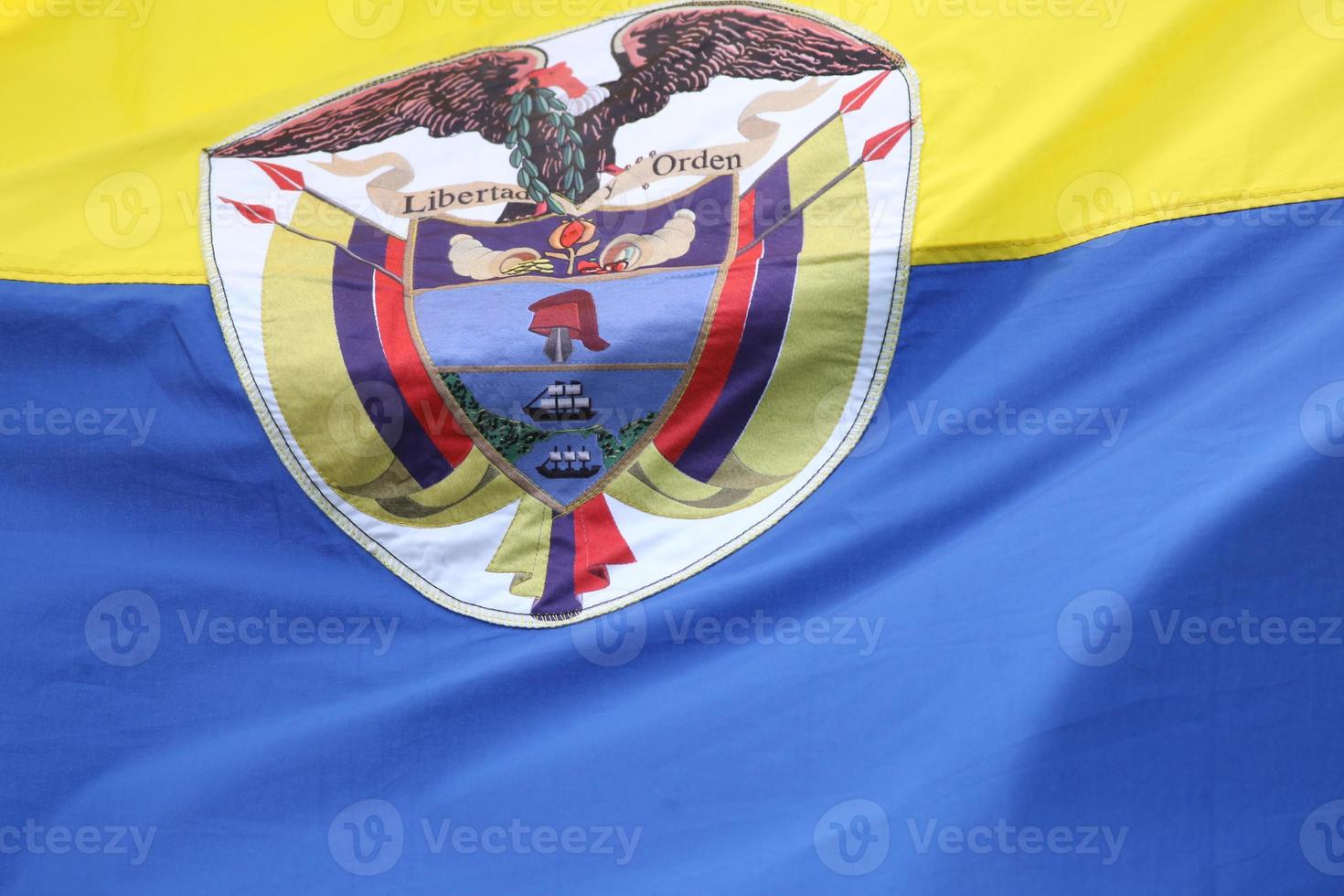 The Colombian flag photo